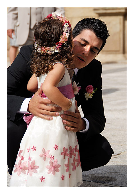 llegada novio. Fotgrafo Bodas Toledo | Javier Tordesillas - Fotgrafo