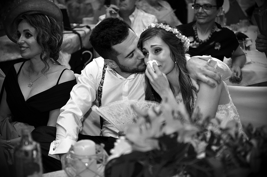 emocion novios. Fotgrafo Bodas Toledo | Javier Tordesillas - Fotgrafo