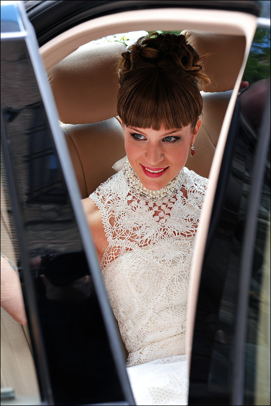 coche novia. Fotgrafo Bodas Toledo | Javier Tordesillas - Fotgrafo