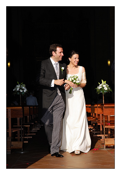 salida novios. Fotgrafo Bodas Toledo | Javier Tordesillas - Fotgrafo