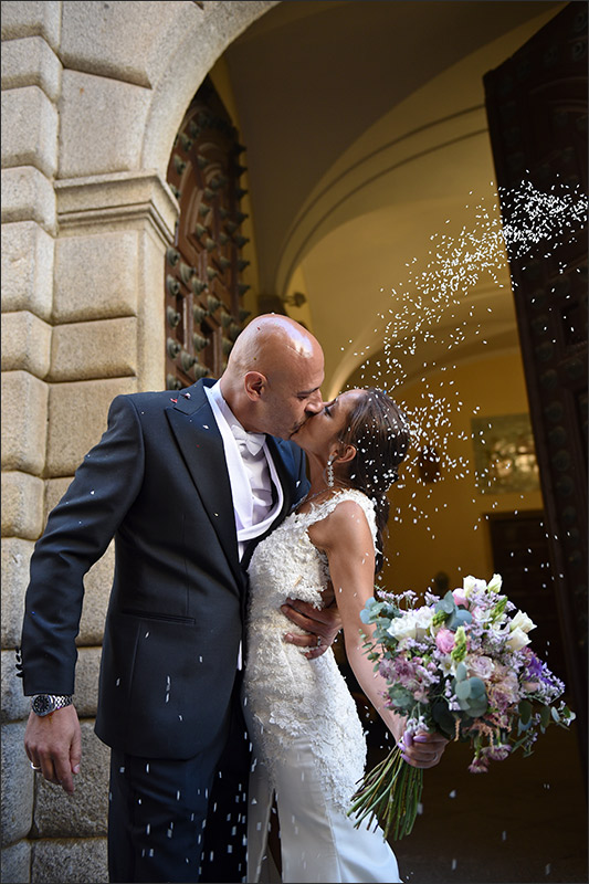 salida iglesia. Fotgrafo Bodas Toledo | Javier Tordesillas - Fotgrafo