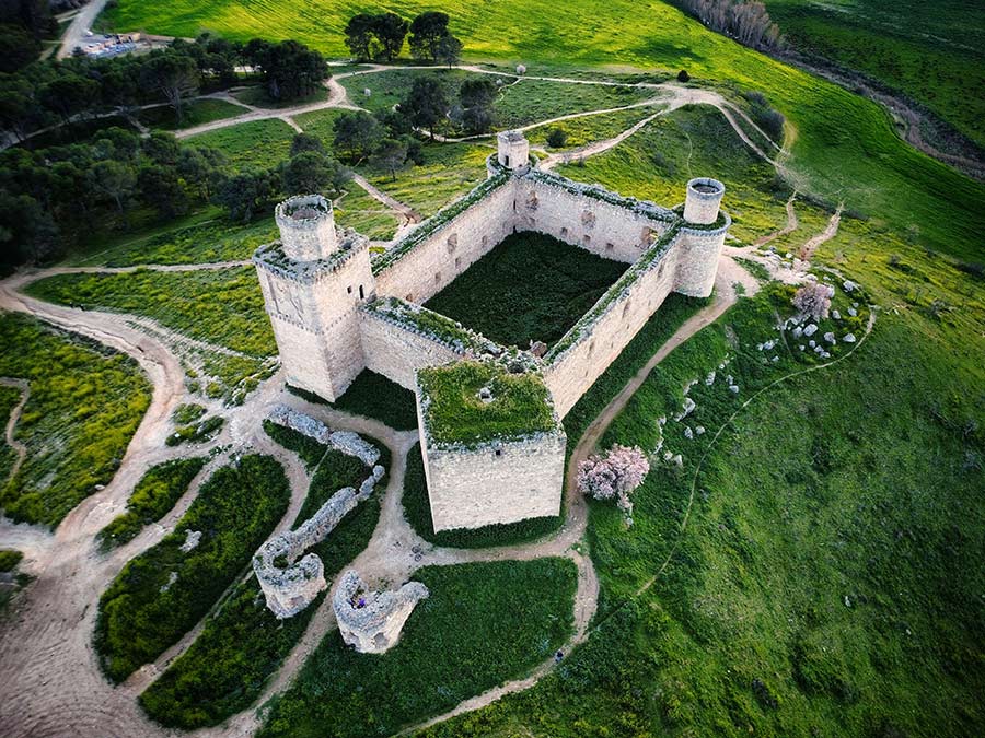 fotografia aerea dron en toledo