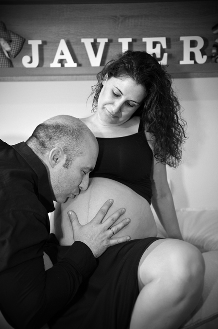 foto de pareja embarazo