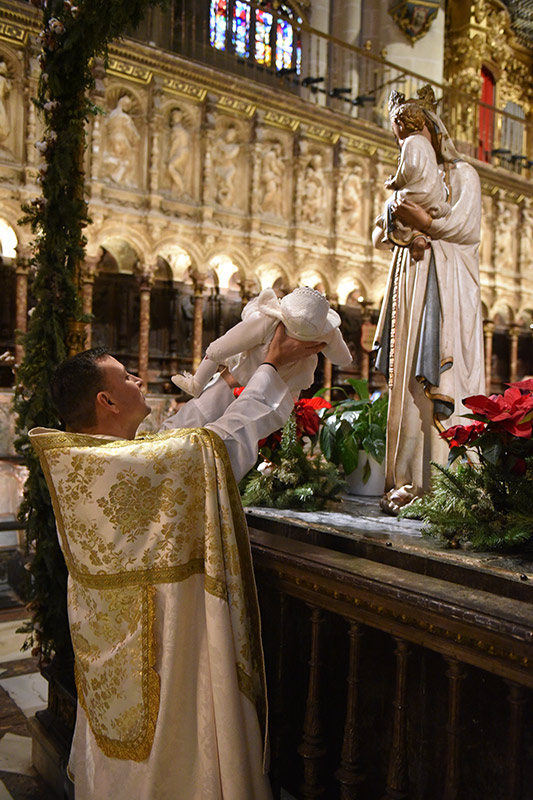 fotografia de bautizo en Toledo